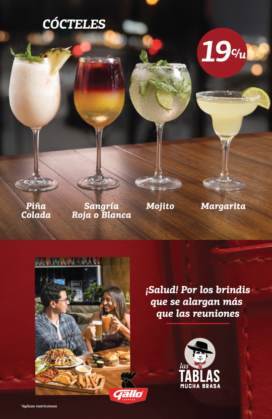 bebidas